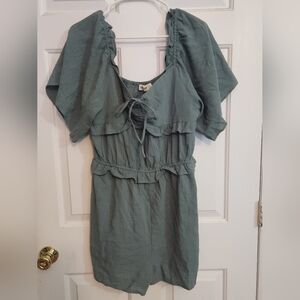 Elegant Green Jumpsuit